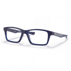 Oakley Youth Oy8001 Shifter Xs Blue Rectangle Eyeglasses for Unisex, Plastic frame