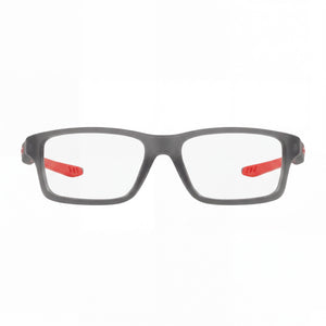 Oakley Youth Oy8002 Crosslink Xs Rectangle Eyeglasses for Women — front view, Plastic