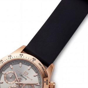Oceanaut Biarritz Men's Watch — side view, Stainless Steel case 44mm