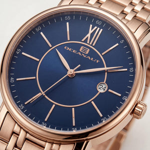 Oceanaut Men's Watch — front view, Quartz movement 40mm