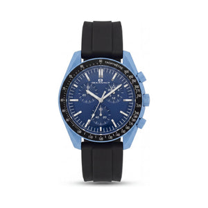 Oceanaut Blue Dial Plastic Men's Watch, 46mm