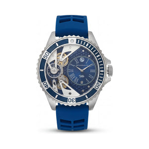 Oceanaut Blue Dial Stainless Steel Men's Watch, 40mm