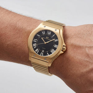 Oceanaut Men's Watch — side view, Stainless Steel case 40mm