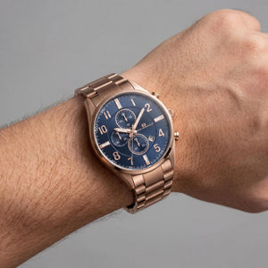 Oceanaut Men's Watch — side view, Stainless Steel case 46mm