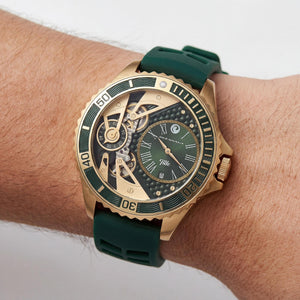 Oceanaut Men's Watch — side view, Stainless Steel case