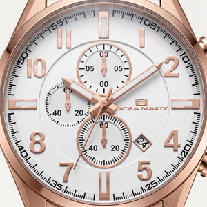 Oceanaut OC5855 Men's Watch — front view, Quartz movement 40mm