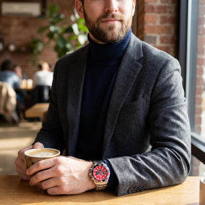 Oceanaut Men's Watch — wrist wear, Stainless Steel band everyday timepiece