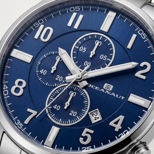 Oceanaut Men's Watch — front view, Quartz movement 40mm