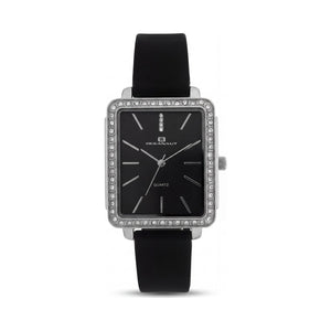 Oceanaut Black Dial Stainless Steel Women's Watch, 44mm