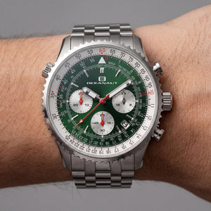 Oceanaut Men's Watch — side view, Stainless Steel case 46mm