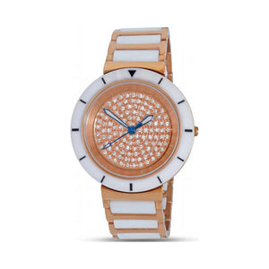 Oniss Toulon ON7262 Silver Dial Stainless Steel Women's Watch, 40mm