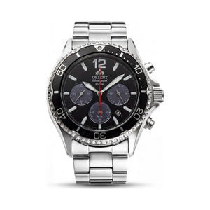 Orient Modern Silver Men's Watch, Sapphire crystal dial window