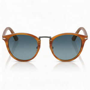 Persol Po3108s Round Sunglasses Unisex — front view, Acetate frame