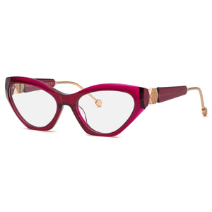 Philipp Plein VPP069S Pink Cat Eye Eyeglasses for Women, Acetate frame