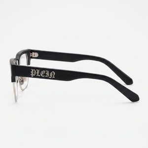 Philipp Plein Vpp113m Rectangle Eyeglasses for Men — front view, Metal