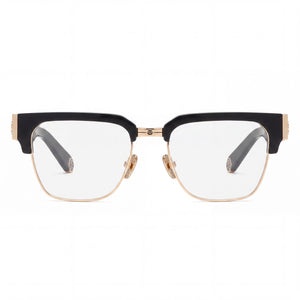 Philipp Plein VPP113M Rectangle Eyeglasses for Men — front view, Metal