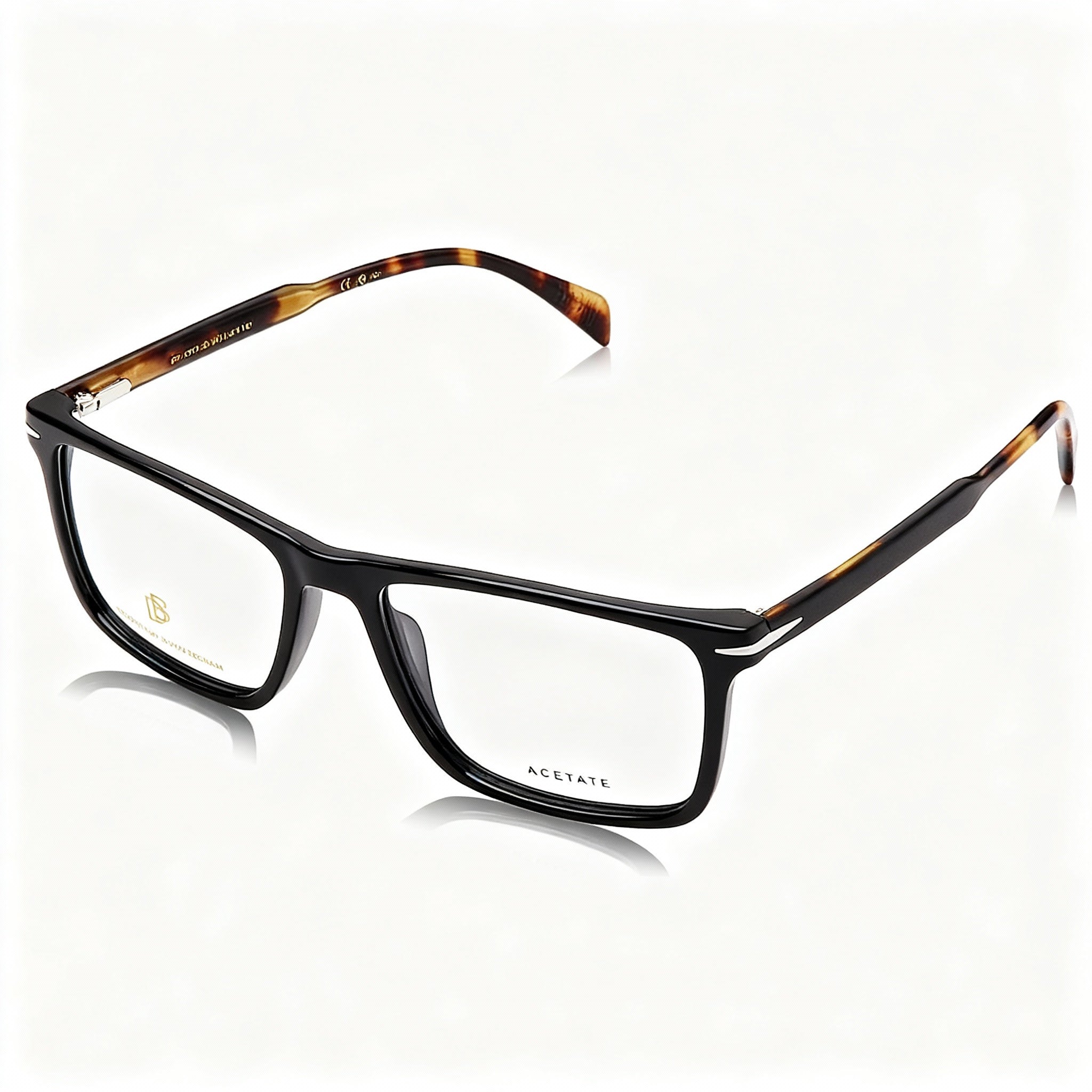 David Beckham DB 1124 Women's Modern Acetate Black Havana Non-Polarised Sunglasses 57mm