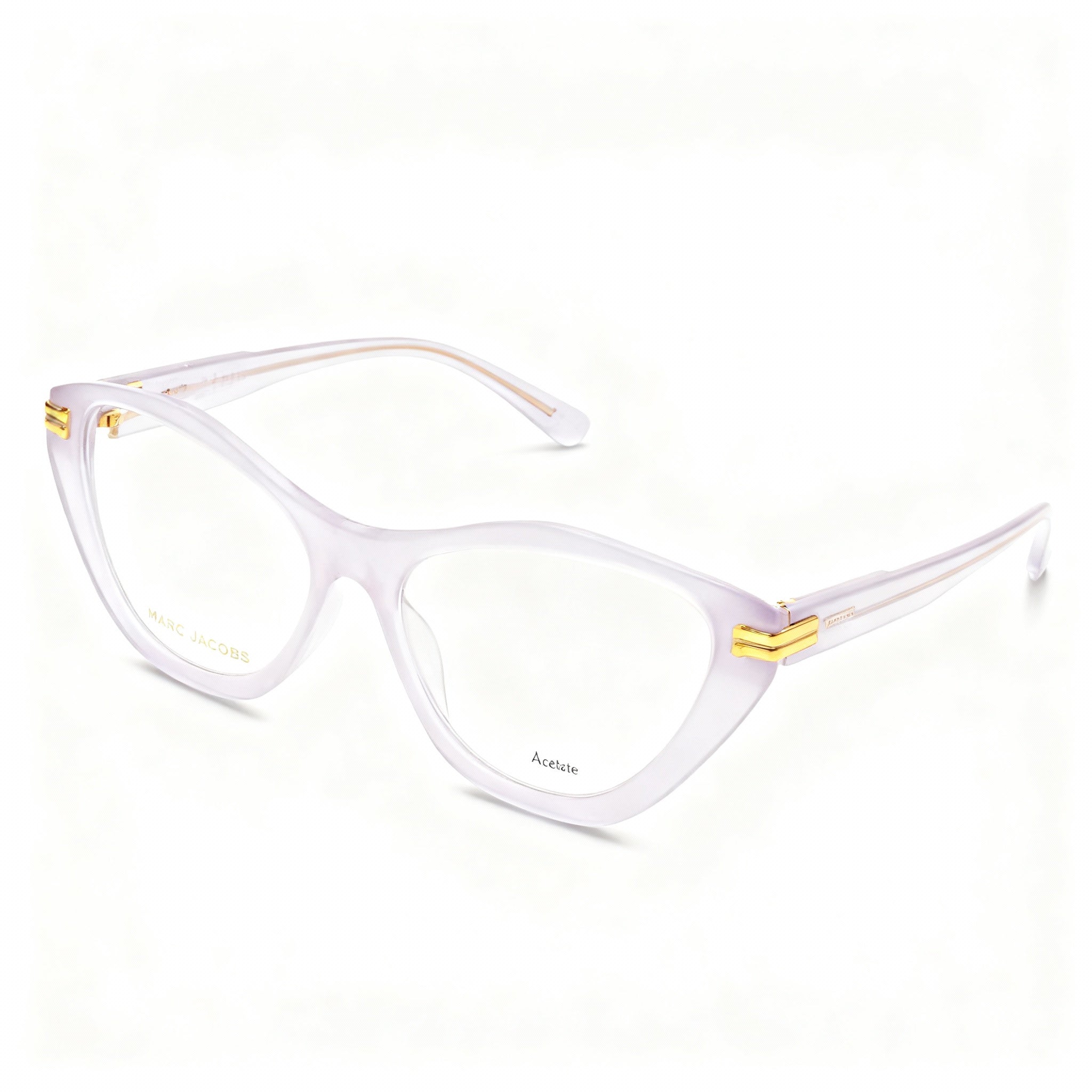 Marc Jacobs MJ 1086 Women's Cat Eye Acetate Frames for Prescription Lenses, Lilac, 53-16-140