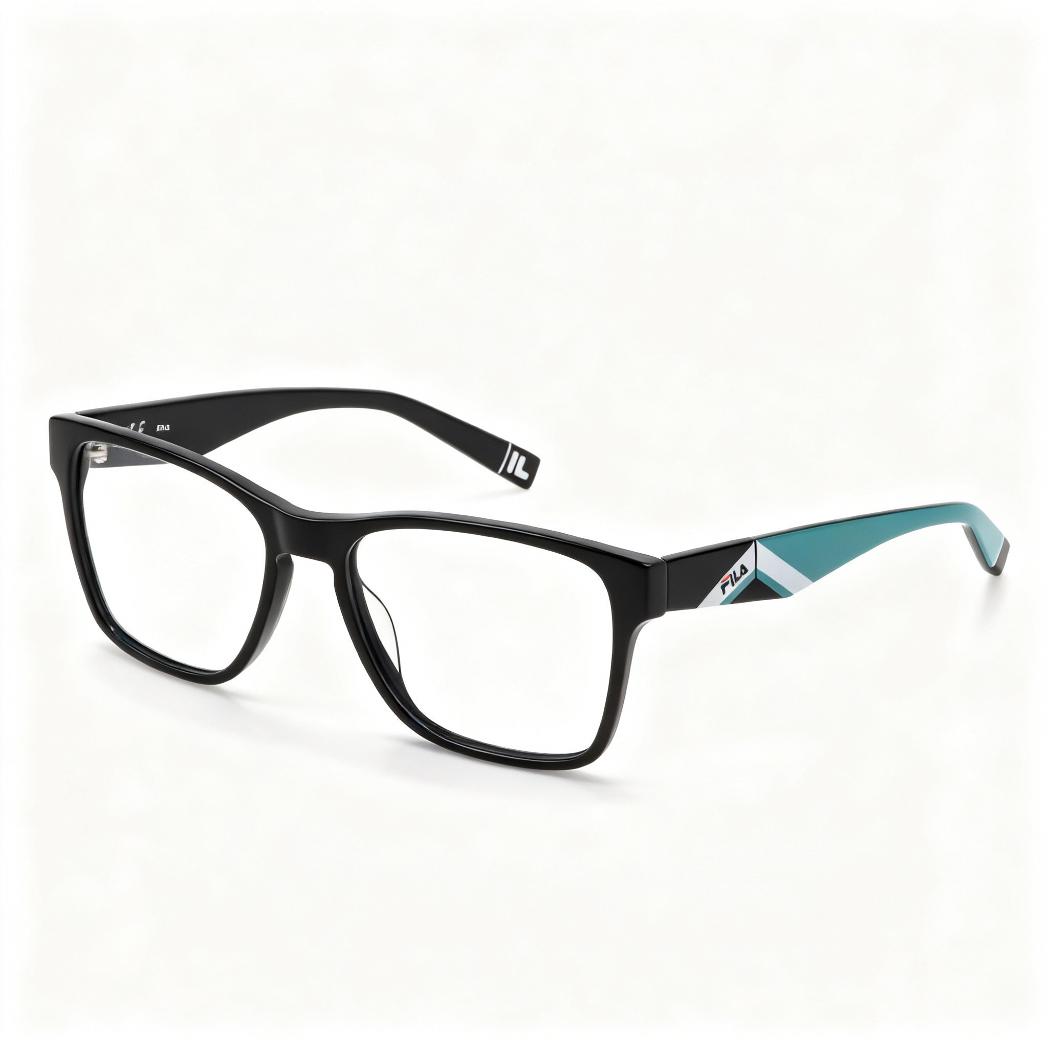 Fila Modern VFI115V Women's Acetate and Metal Frame Optical Glasses with Polycarbonate Lenses, 54mm