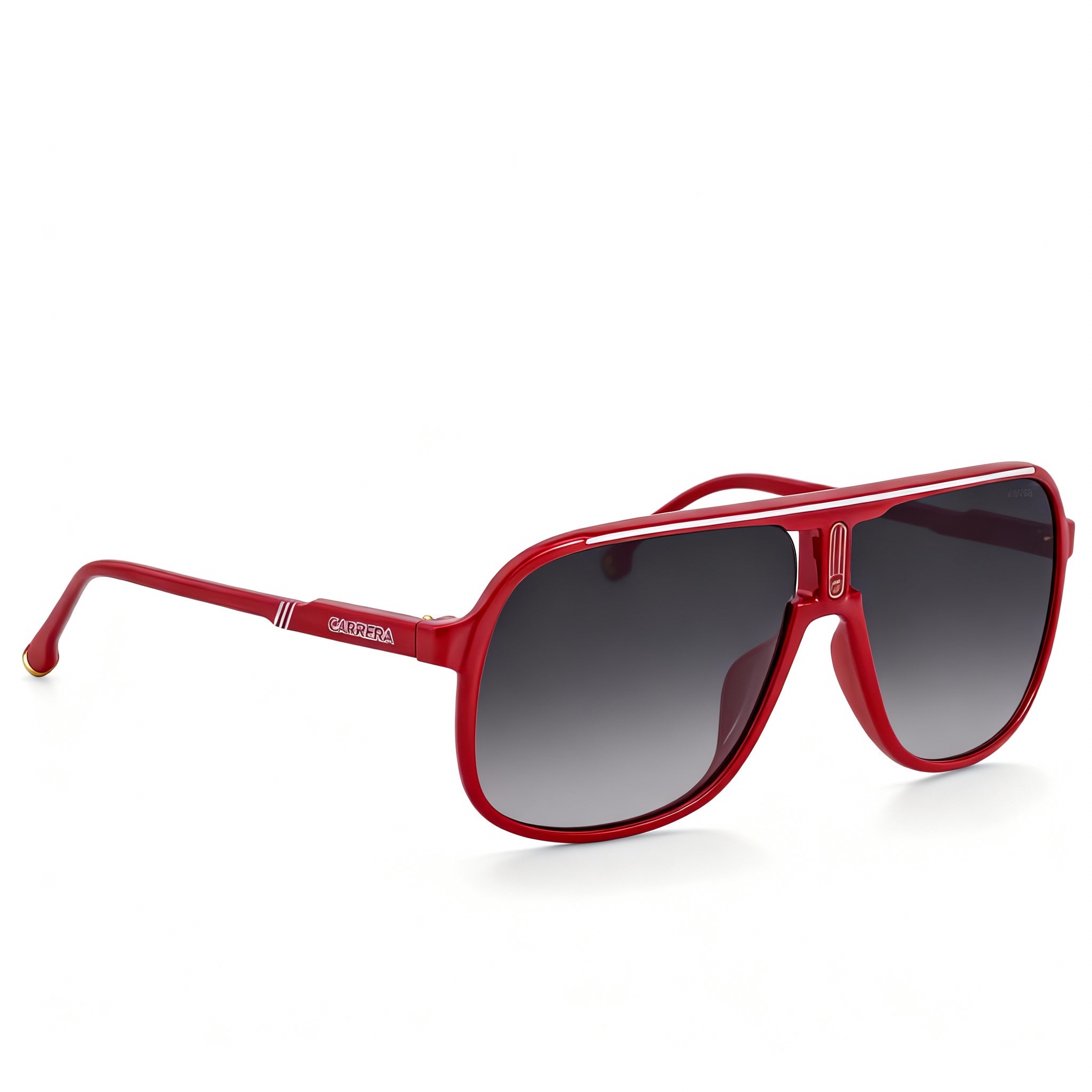 Carrera Modern Men's Multicoloured Propionate Sunglasses with Polycarbonate Non-Polarized Red Lenses 62mm