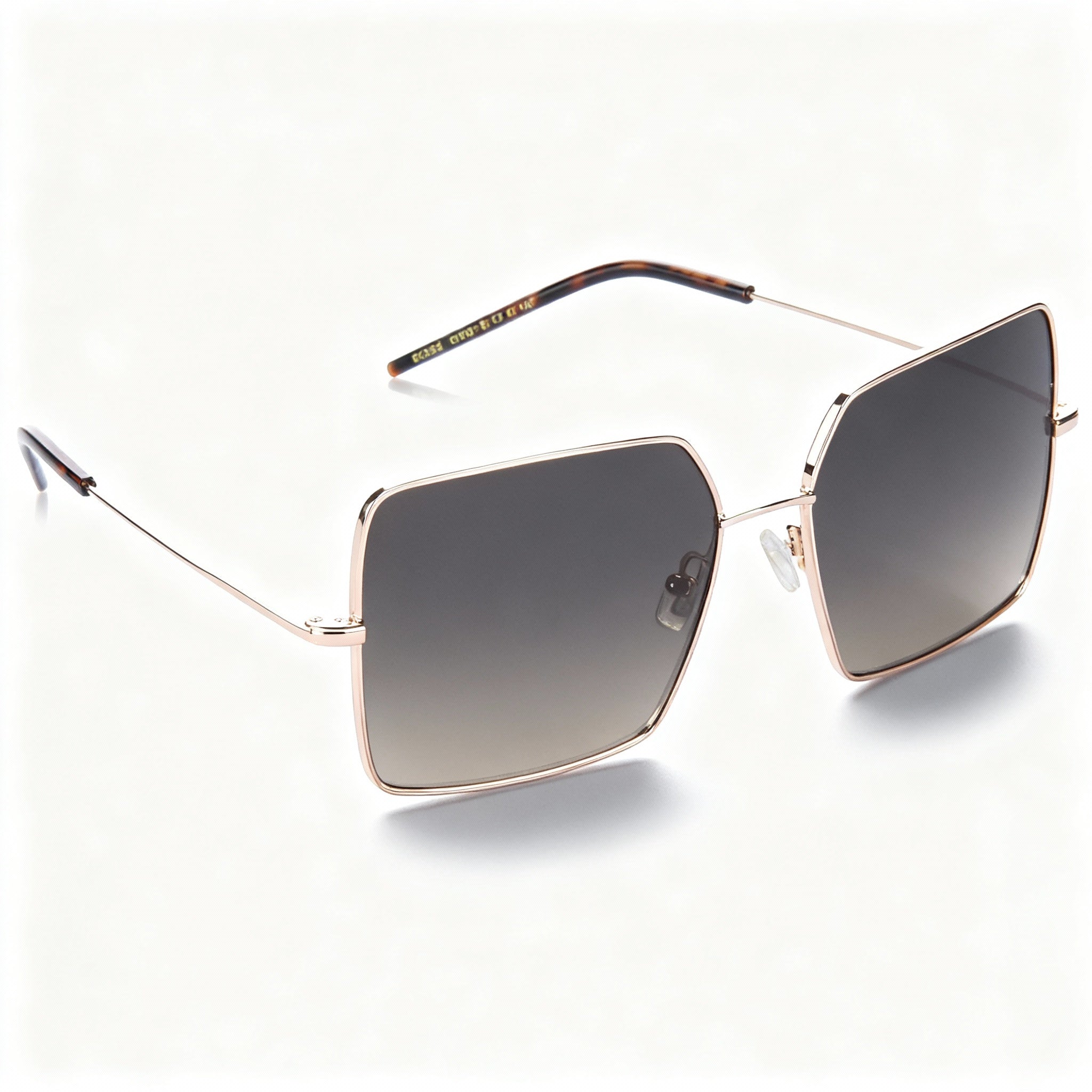 Hugo Boss Casual Women's Gold Copper Stainless Steel Frame Non-Polarized Sunglasses 57-16-140