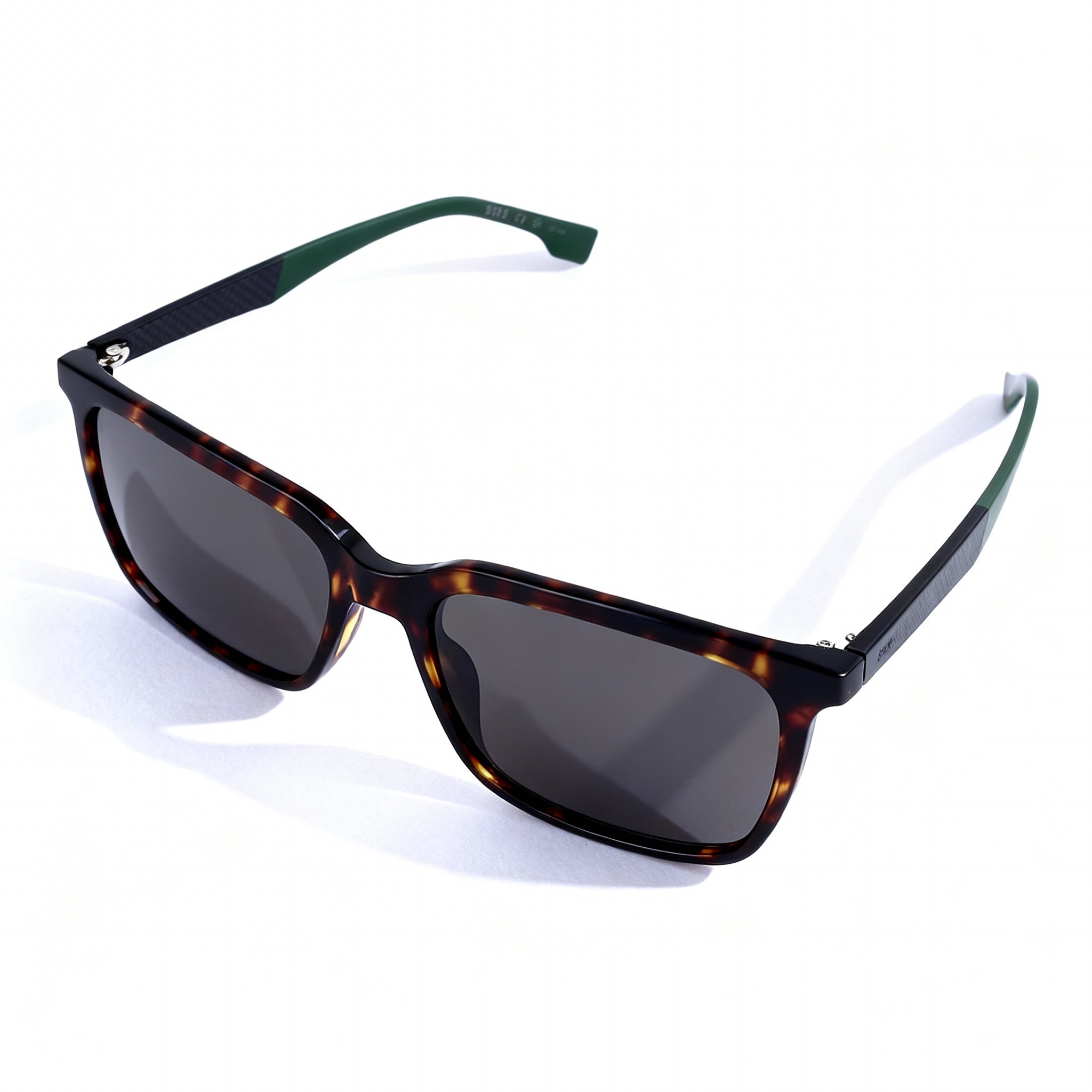 Hugo Boss BOSS 1579/S Men's Tech & Innovation Carbon Fibre Havana Green Grey Antireflex Sunglasses 57-17-150
