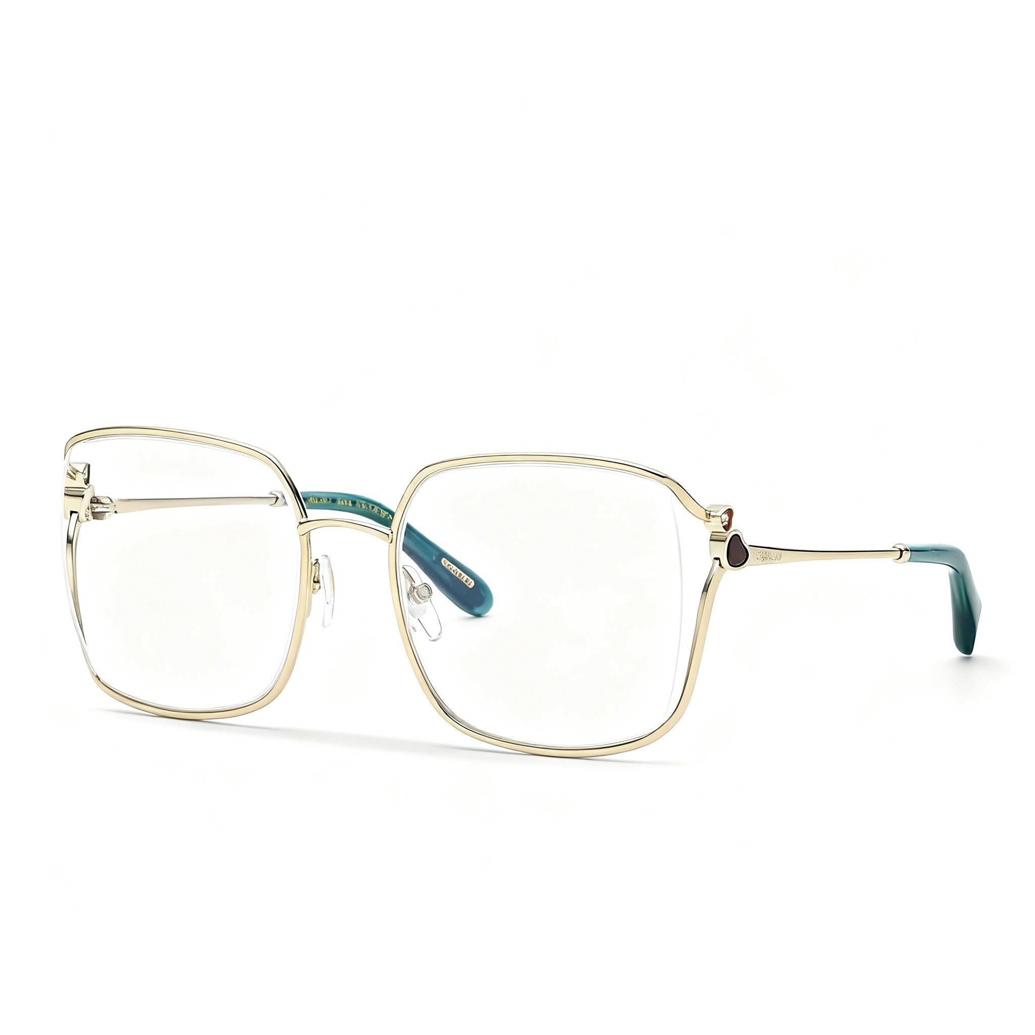 Chopard VCHG29S Women's Casual Metal Optical Frame, Light Gold, Non-Polarized Demo Lenses, 53mm