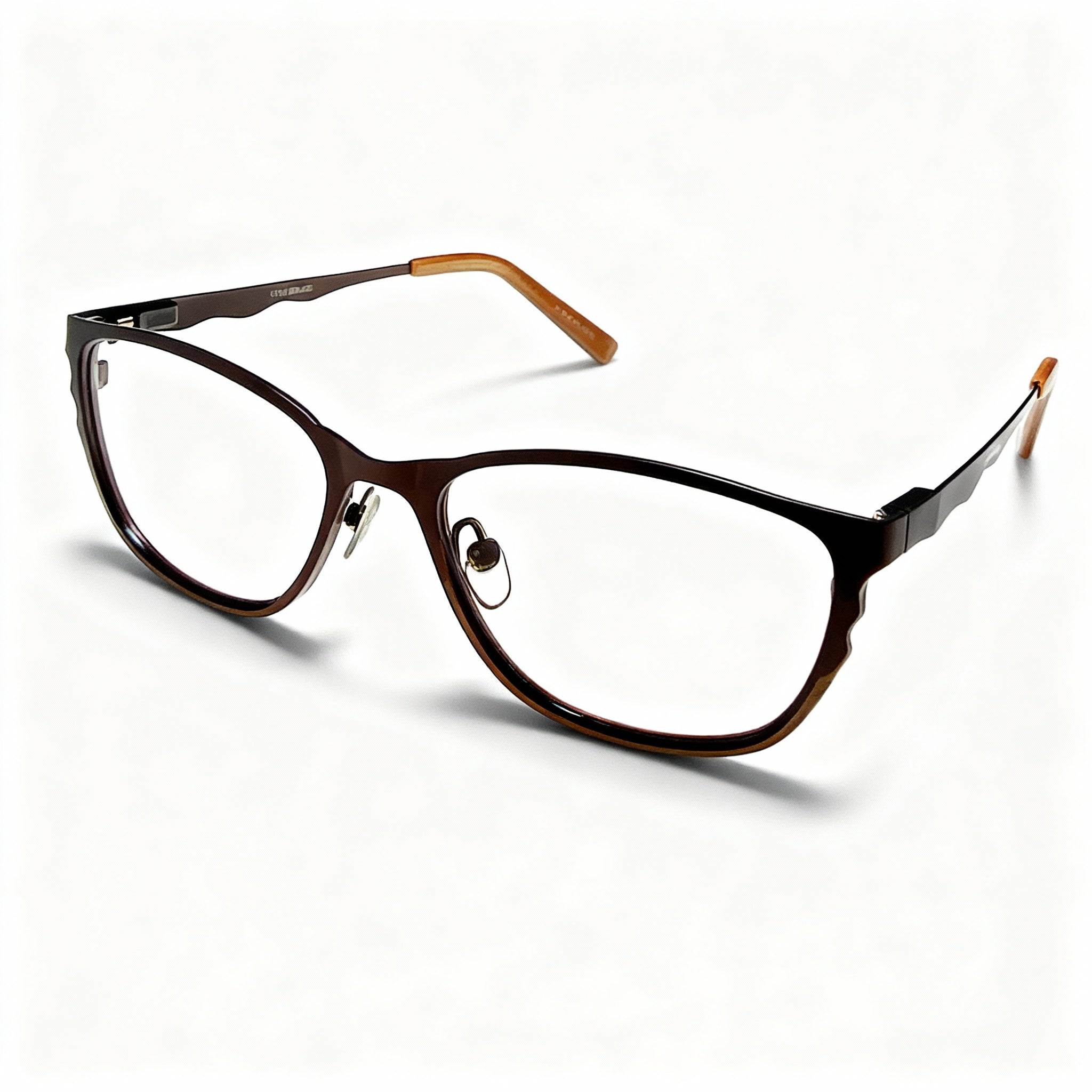 Converse K200 Men's Brown Optical Eyeglasses, Clear Non Polarized Plastic Lenses, Lens Width 47mm, Bridge 15mm, Temple 130mm