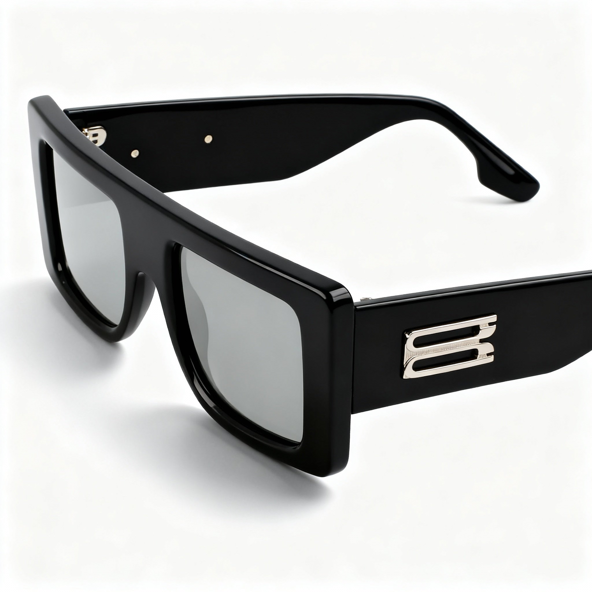 Victoria Beckham VB677S Women's Casual Sunglasses, Black White Frame, Black Lens, 22mm Bridge, 145mm Temple