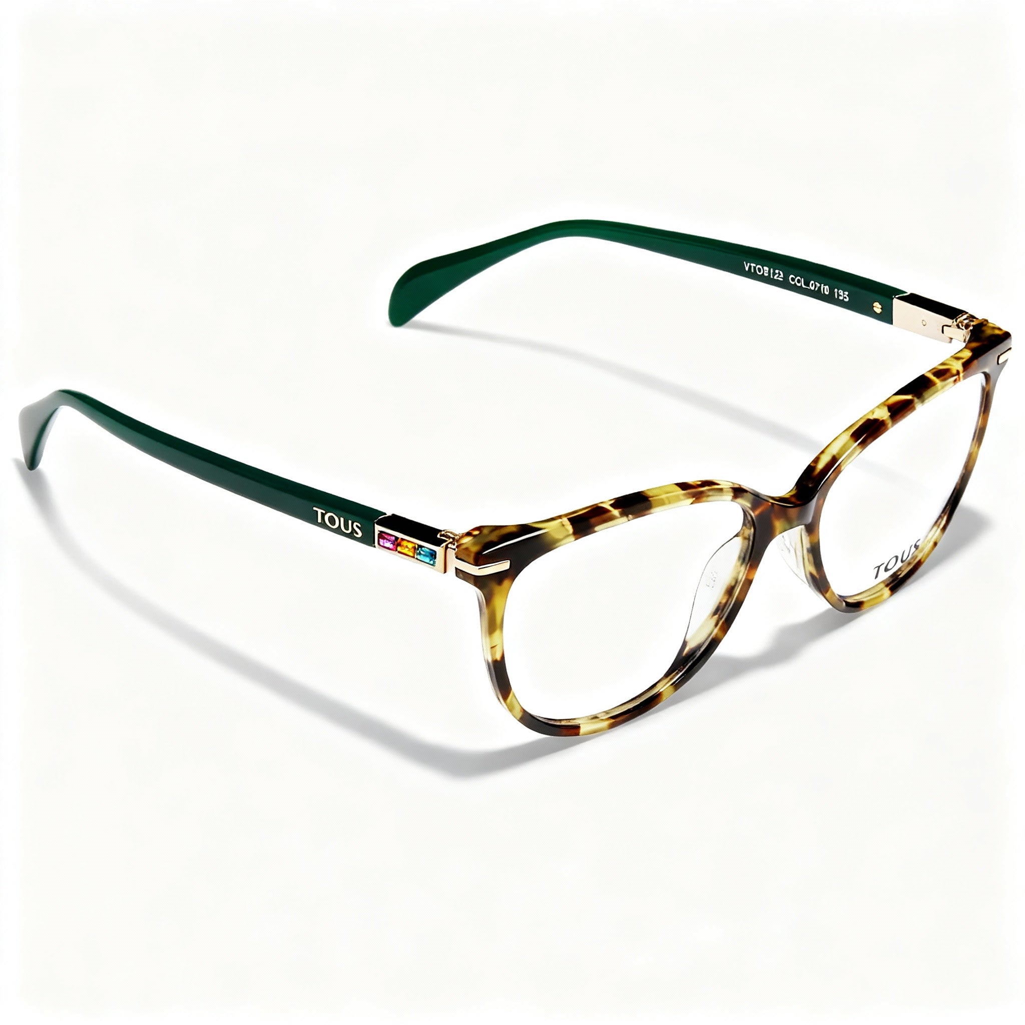 TOUS Classic Women's Brown Havana Acetate Optical Frames, Lens Width 53mm, Bridge 16mm, Temple 135mm