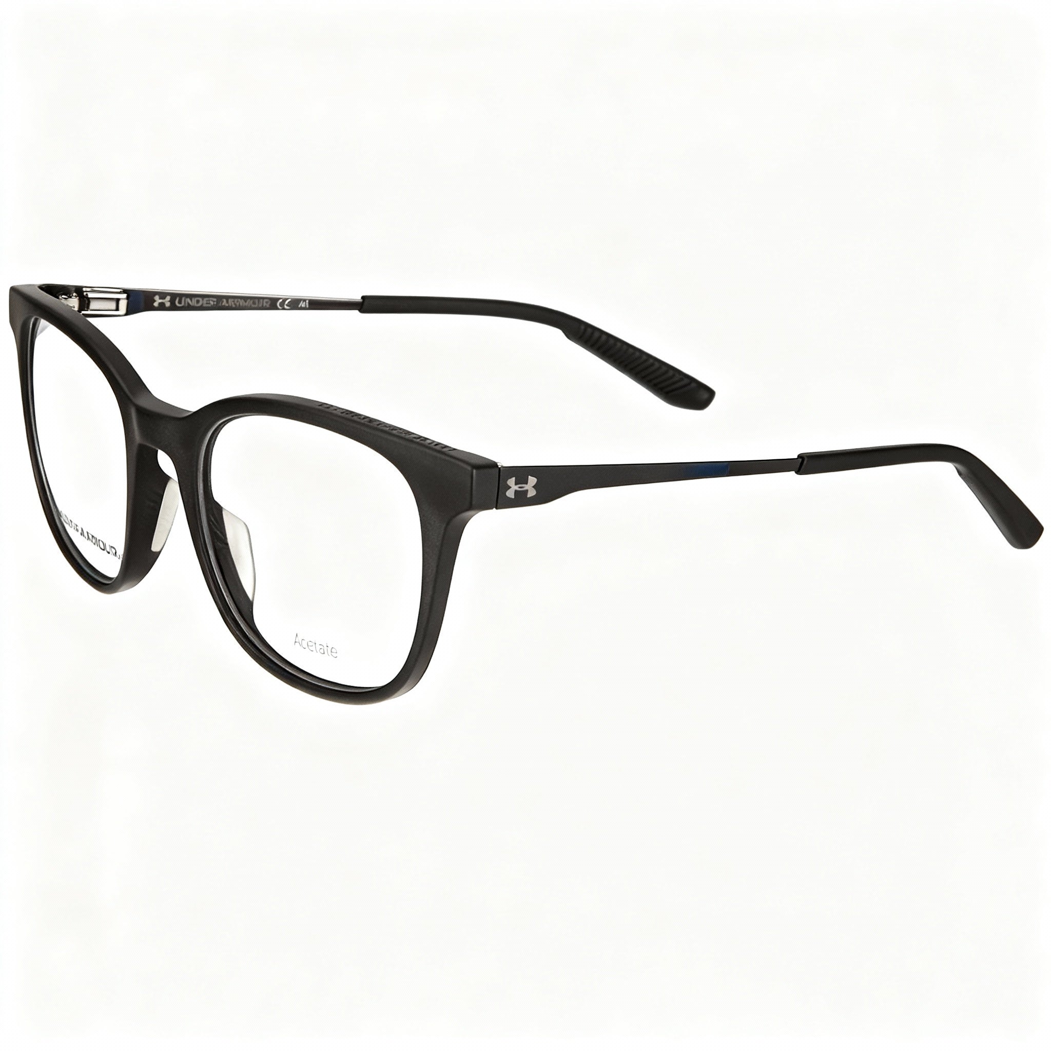 Under Armour Modern Men's Acetate Frame Matt Black Non-Polarized Polycarbonate UV Protection Sunglasses 51mm