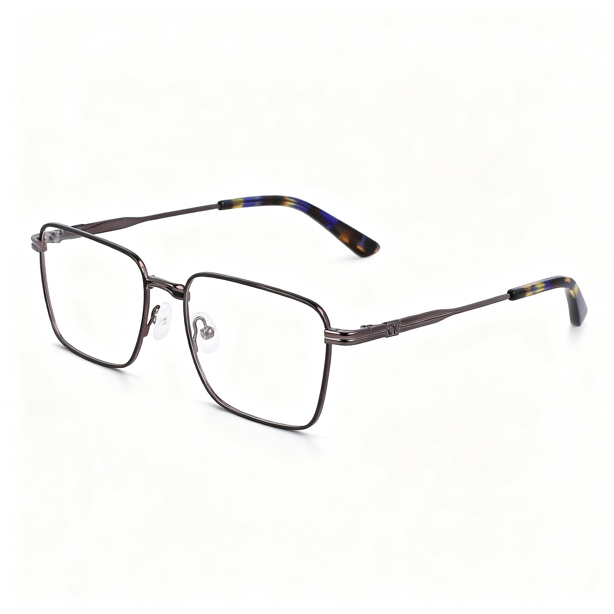 Calvin Klein Ck23104 Unisex Brown Acetate Eyeglasses with Polycarbonate Non-Polarized Lenses 52mm