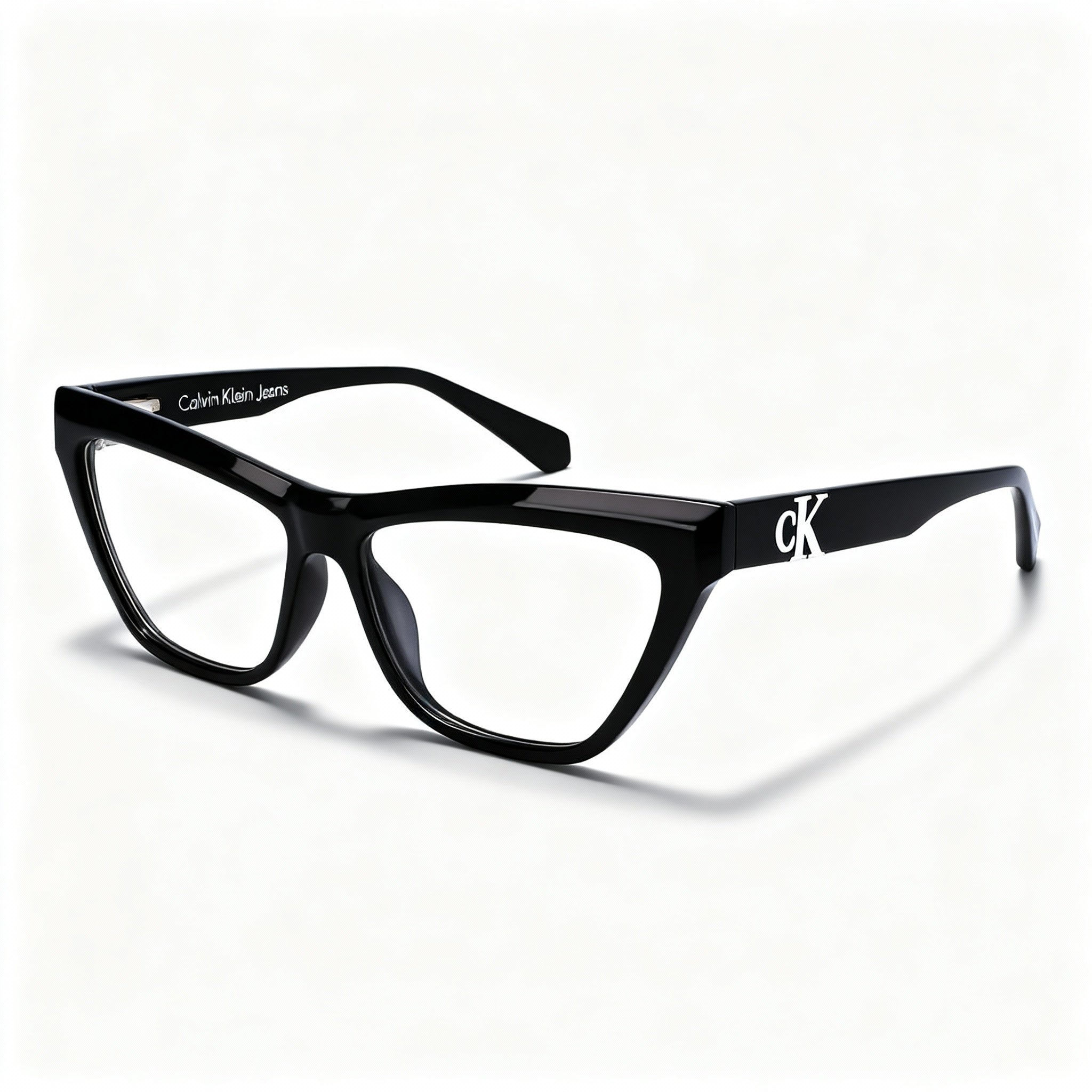 Calvin Klein Jeans CKJ23614 Unisex Black Alloy Steel Frame, Black Non-polarized Lenses Sunglasses 54mm