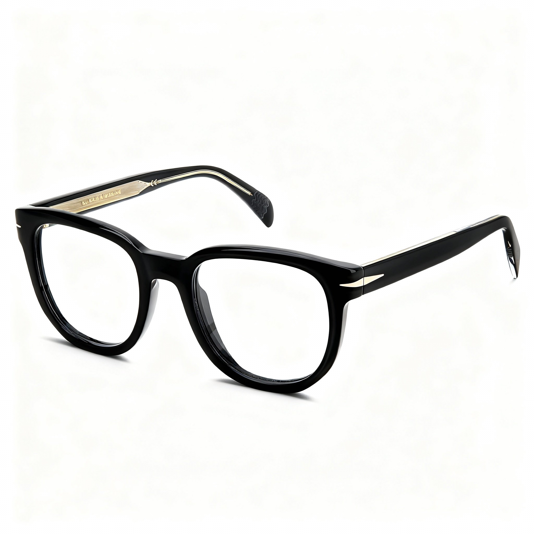 David Beckham DB 7097 Unisex Sunglasses with Black Plastic Frame and Non-polarised Black Lenses 50mm