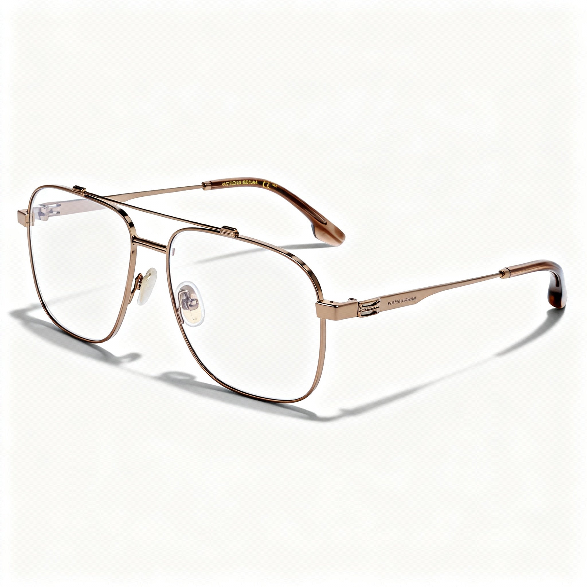 Victoria Beckham Vb2138 Women's Amber Gold Frame Eyeglasses with 56mm Lens, 16mm Bridge, 140mm Temples