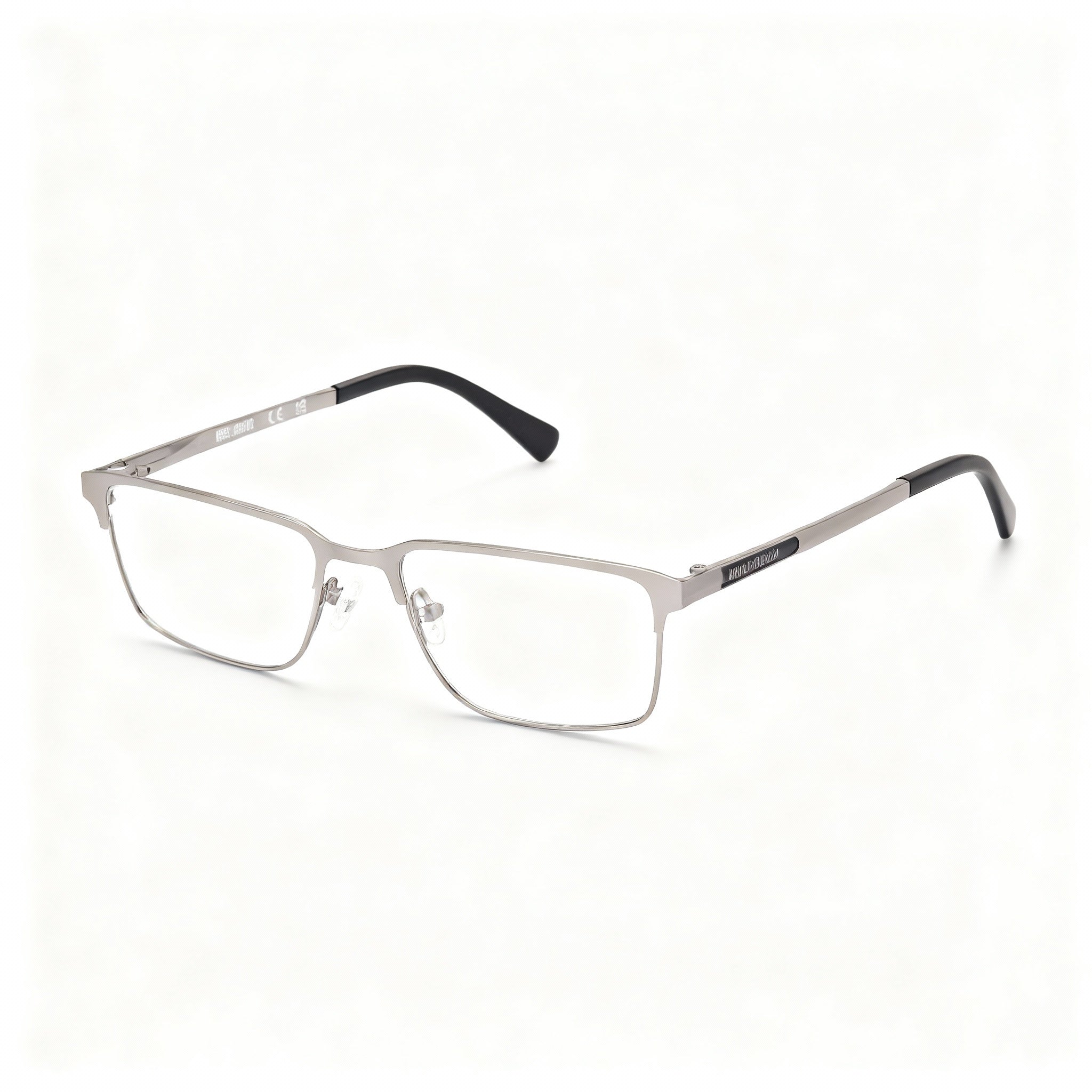 Harley-Davidson Minimalist Collection Eyewear for Men and Women, Matte Light Ruthenium Frame