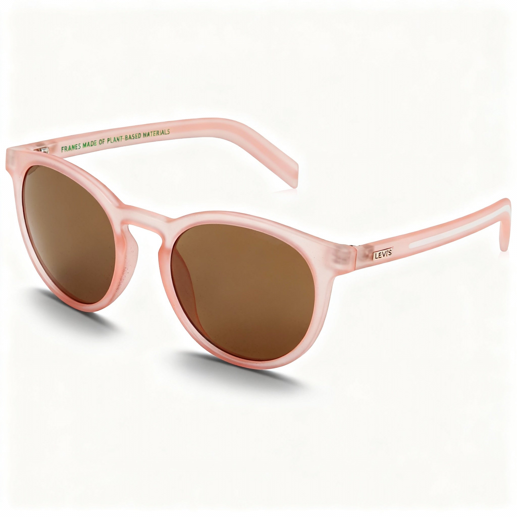 Levi's Modern Women's Pink ECO POLYAMIDE Non-Polarized UV Protection Sunglasses 51-21-145