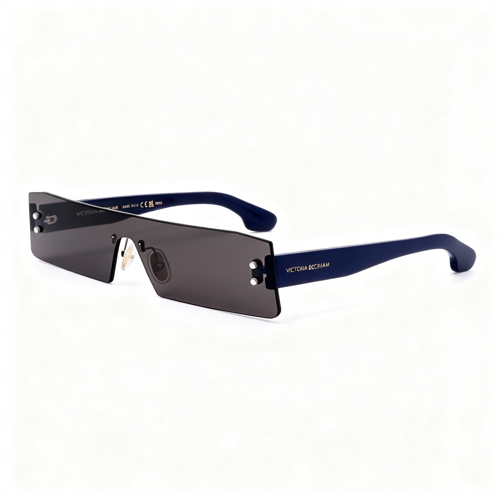 Victoria Beckham Vb241s Blue Plastic Unisex Sunglasses, 100% UV Protection, Non-Polarized, 62mm