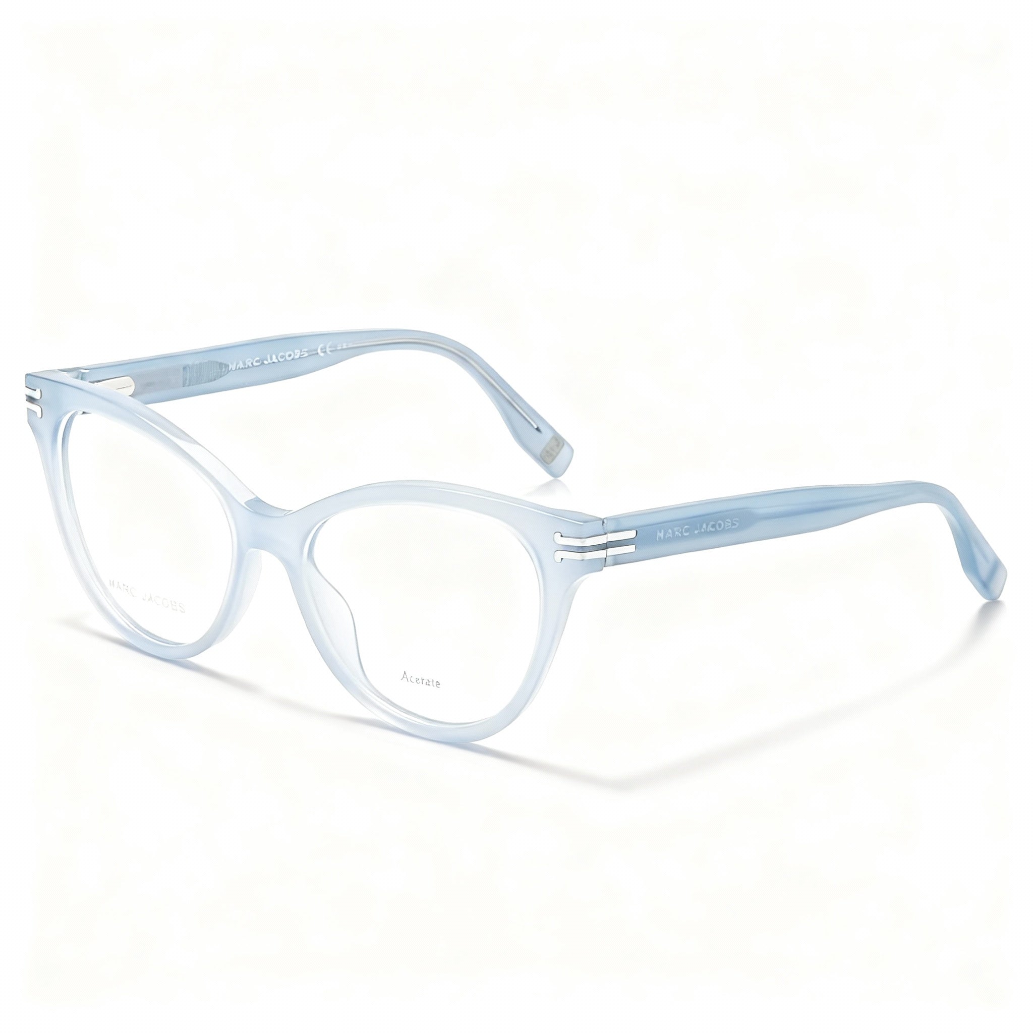 Marc Jacobs MJ 1060 Modern Style Women's Acetate Optical Frames in Azure, 52mm Lens, 15mm Bridge, 140mm Temple