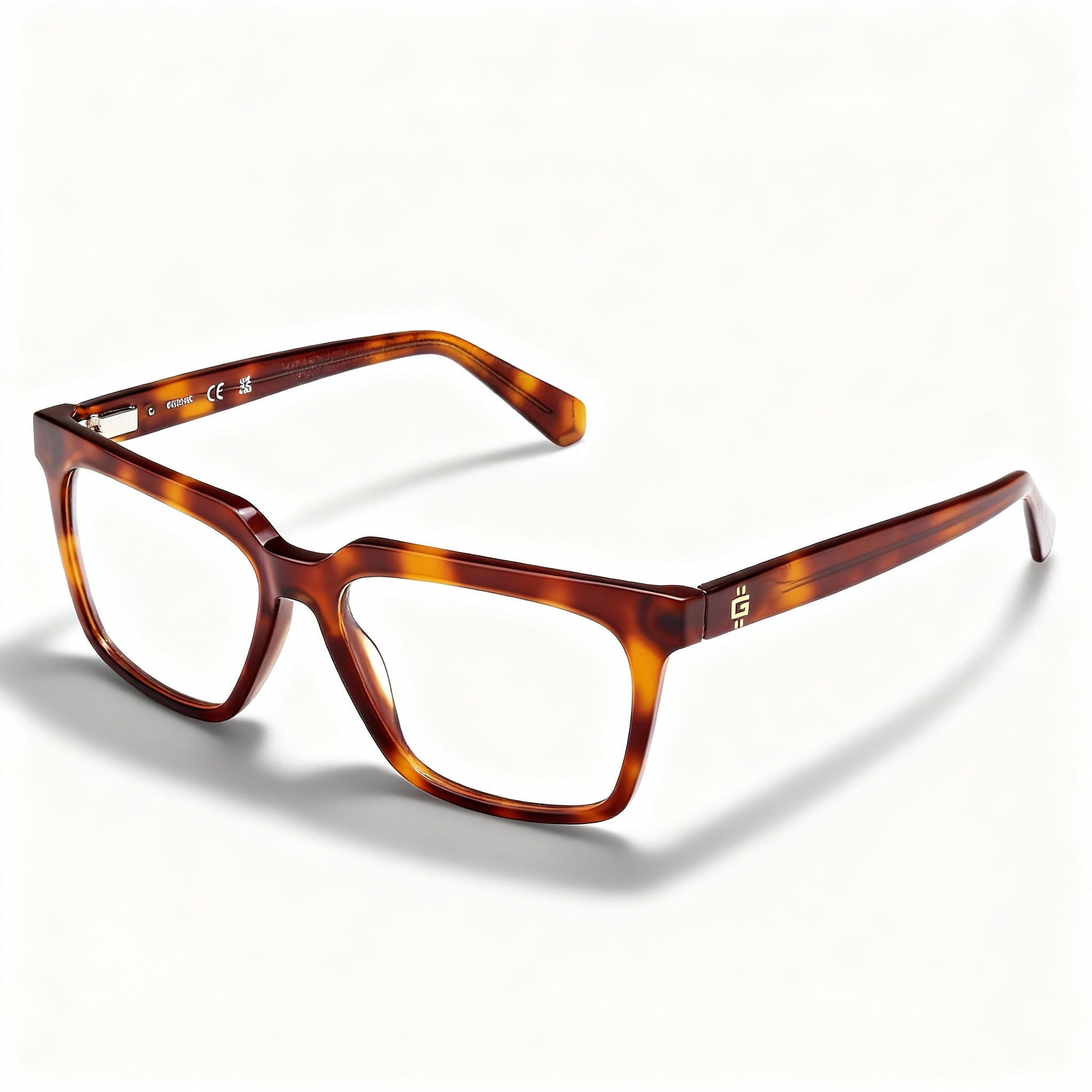 GUESS GU50133 Women's Blonde Havana Plastic Optical Eyeglasses, Bridge Width 15mm, Temple Length 145mm