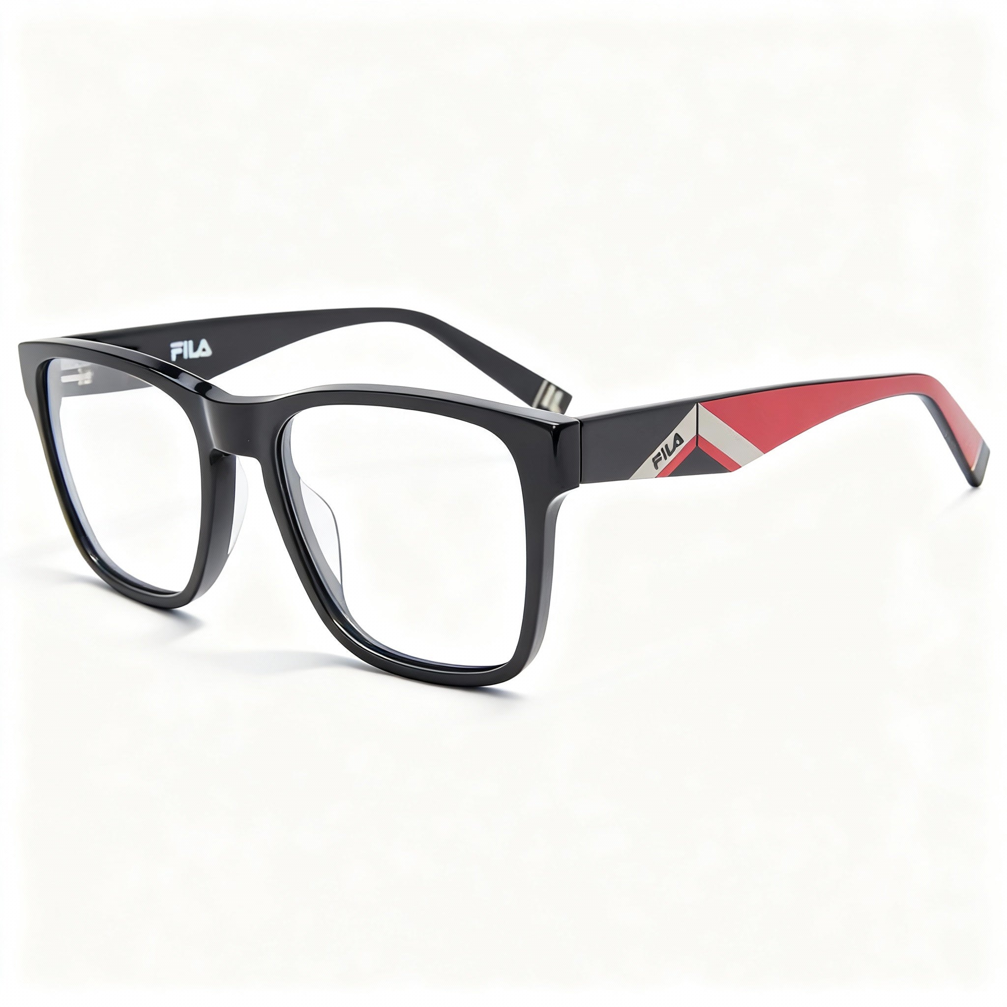 Fila Vfi115v Unisex Acetate & Metal Frame Optical Eyeglasses with Polycarbonate Non-Polarised Lenses 54mm