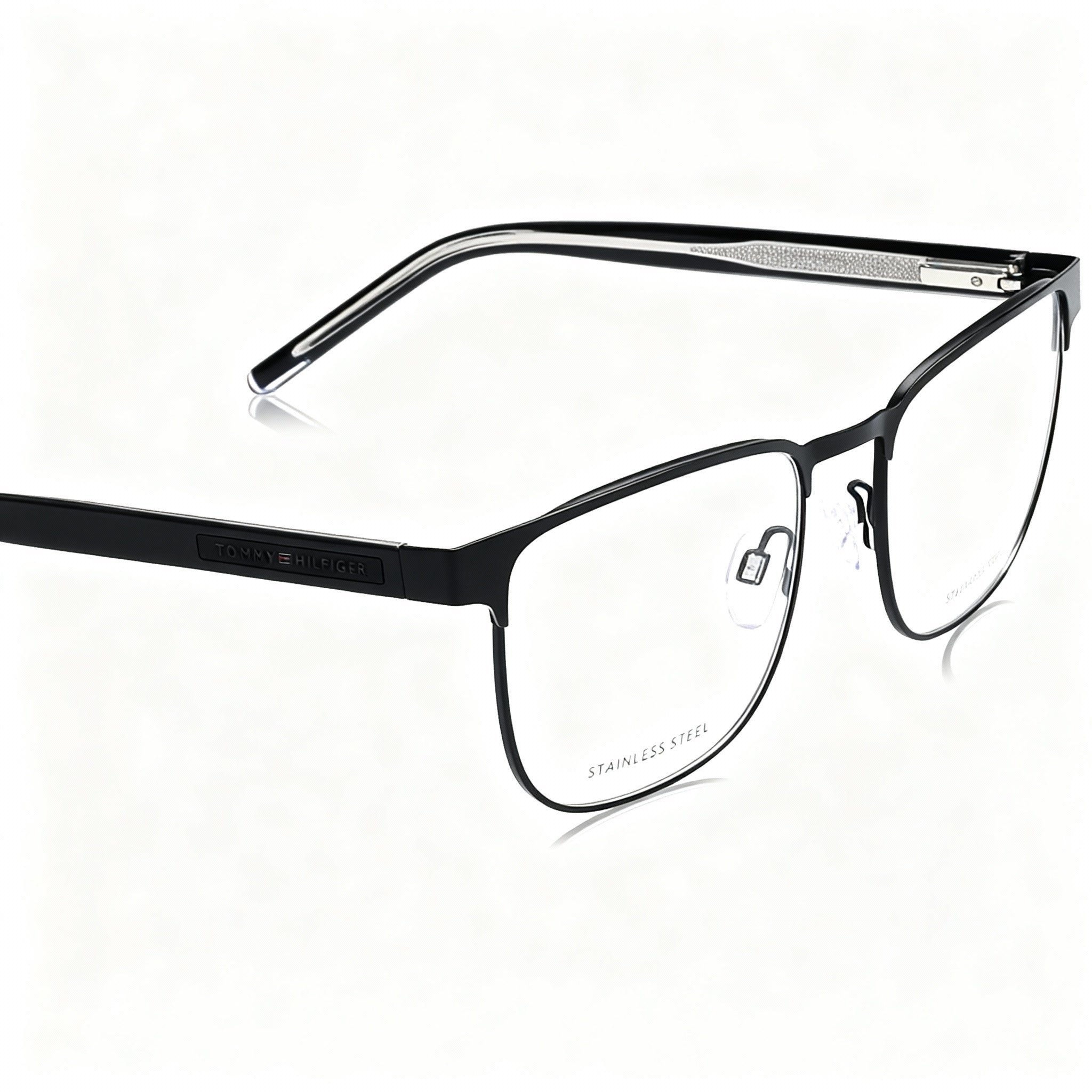 Tommy Hilfiger Th 1943 Matte Black Stainless Steel Unisex Non-Polarised Sunglasses 54mm Lens Width