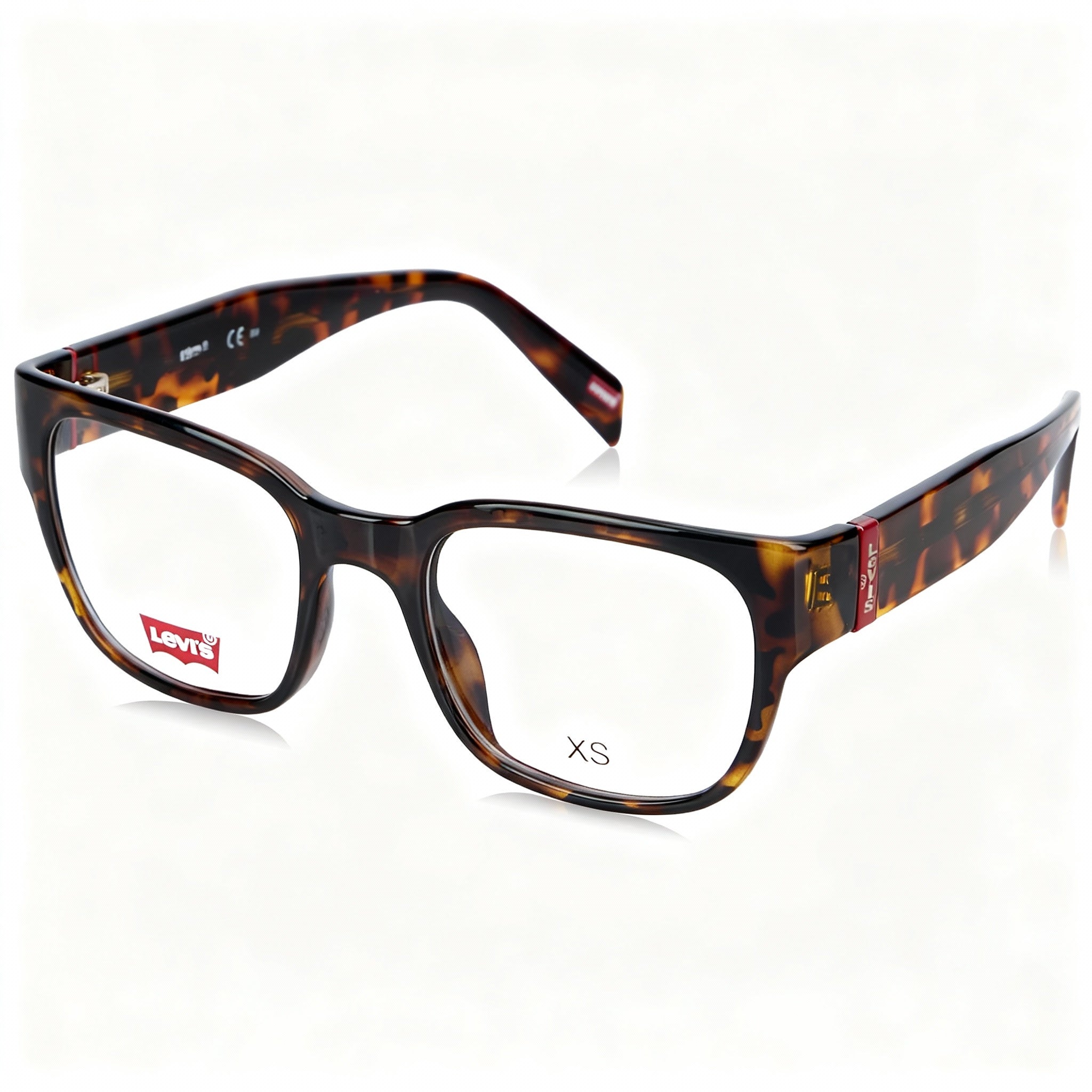 Levi's Lv 1047 Women's Modern Injected Havana Polycarbonate Non-polarised Sunglasses 51mm