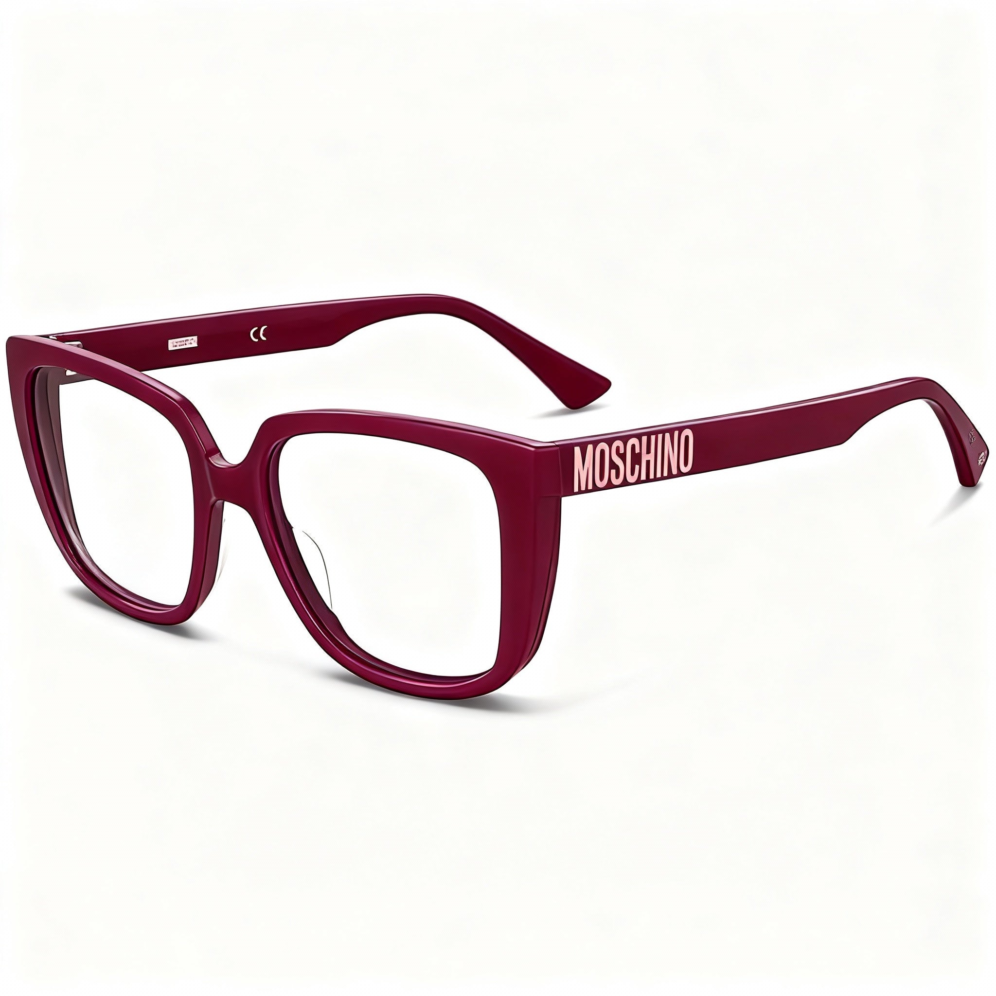 Moschino Mos622 Unisex Acetate Multicolored Frame Polycarbonate Red Non-Polarised Sunglasses 53mm