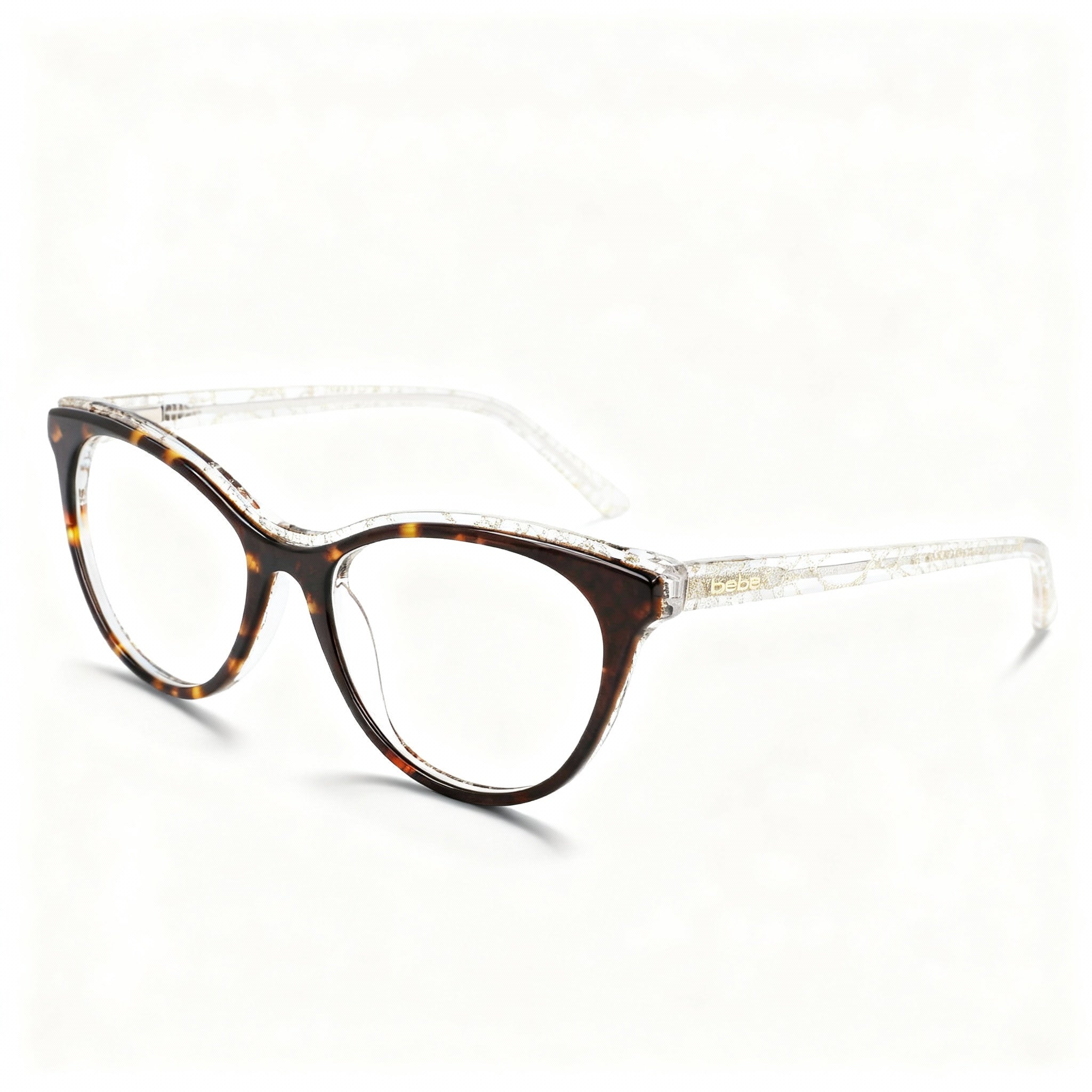 Bebe Bb5189 Men's Designer Tortoiseshell Metal Prescription Eyeglass Frames 55-17-135