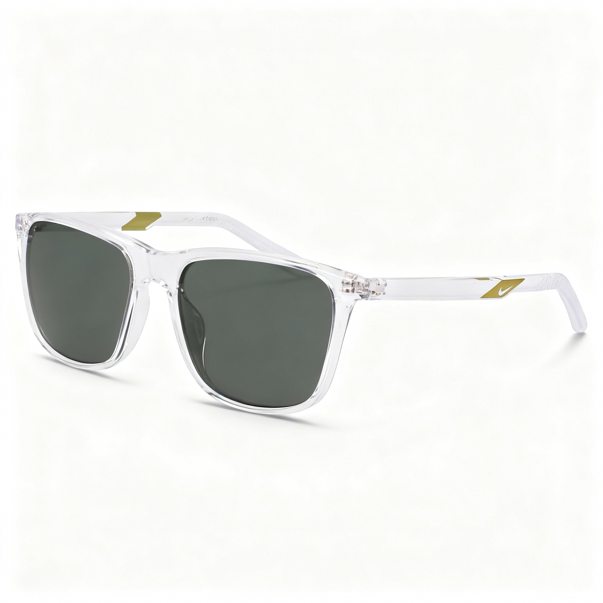 Nike STATE DV2290 Modern Unisex Injected Clear Green Polycarbonate Non-Polarized Eyewear 55mm