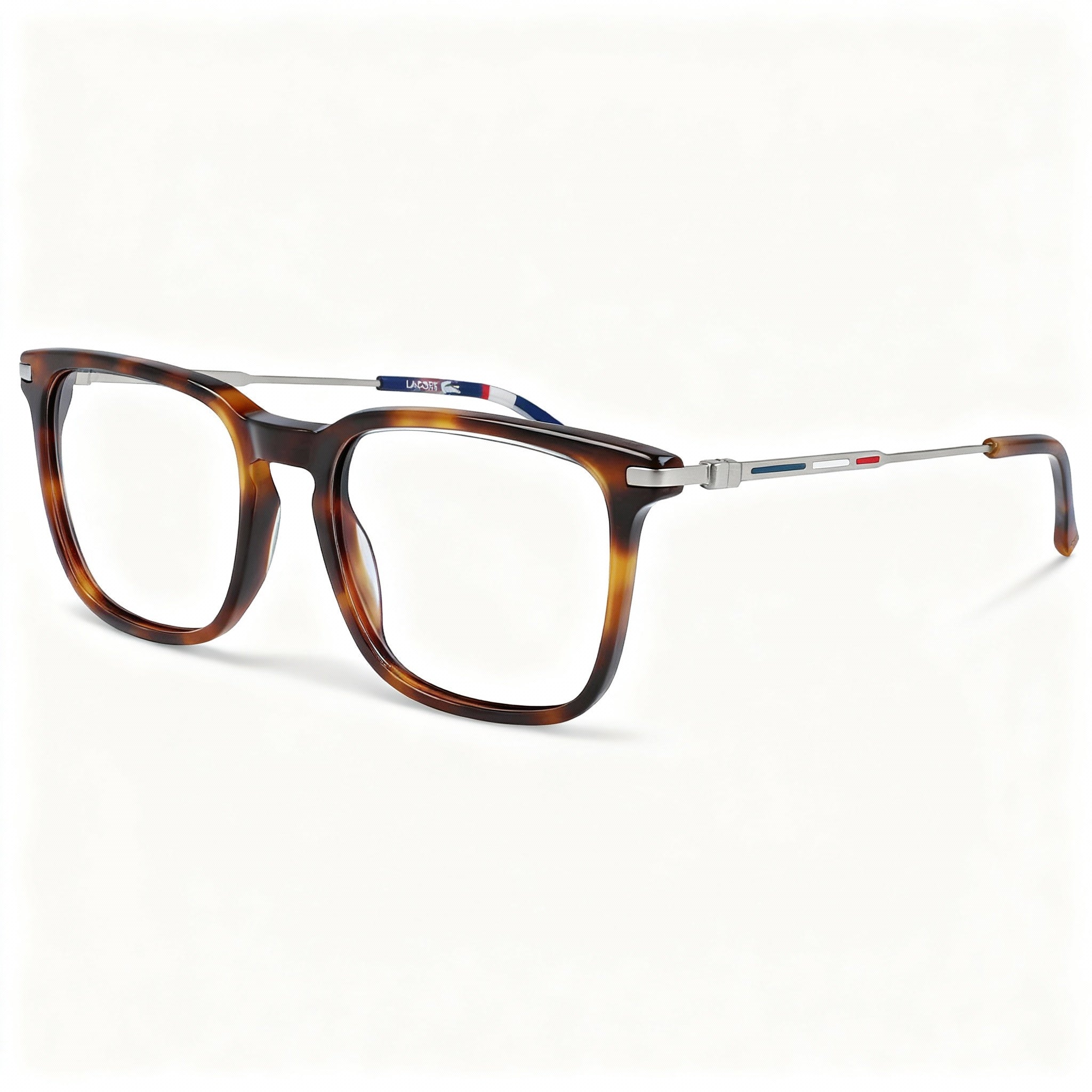 Lacoste Modern L2603ND Unisex Acetate Frame Havana Non-Polarized Polycarbonate Lens 100% UV Protection Sunglasses 54mm