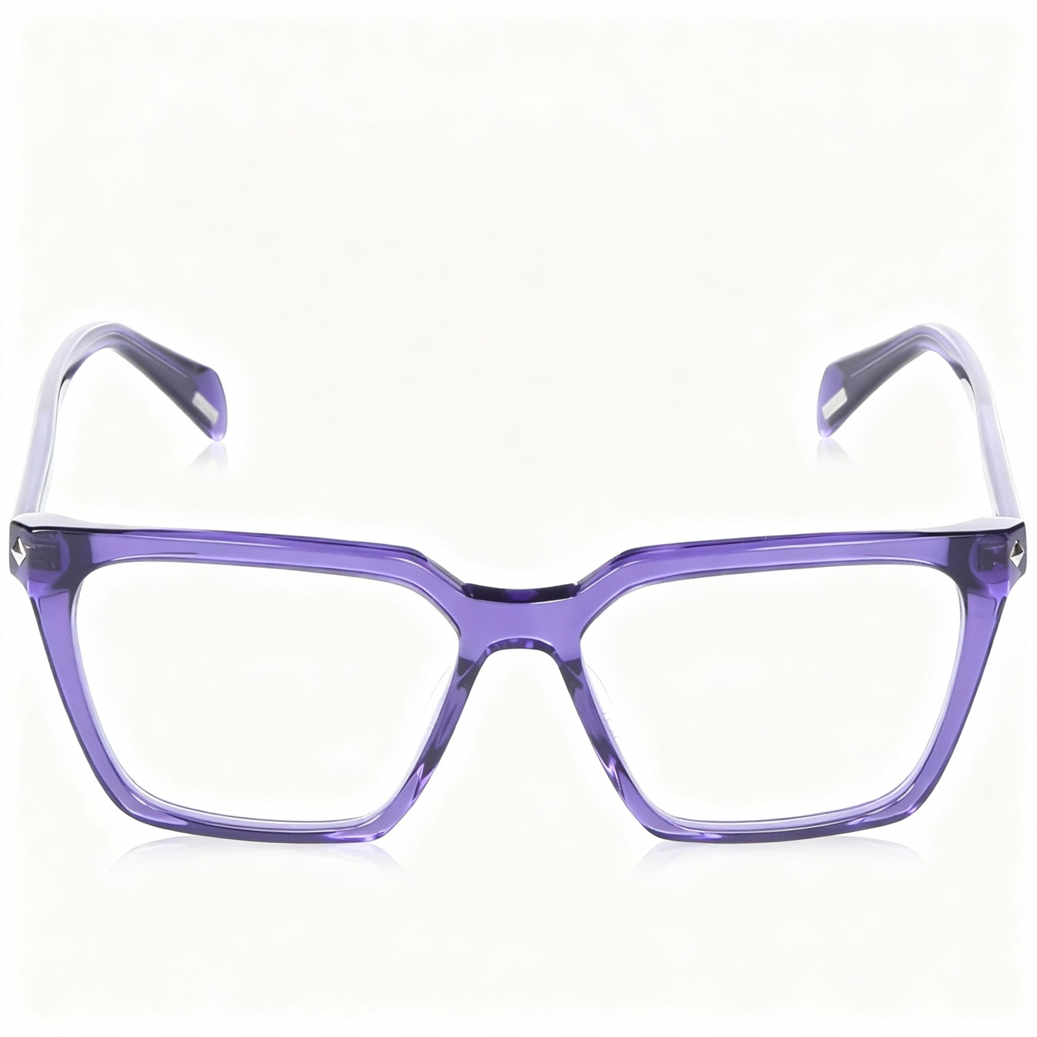 Police VPLG29 Modern Unisex Acetate Sunglasses with Non-Polarized, UV Protected Lenses, Color 0U55, 53mm