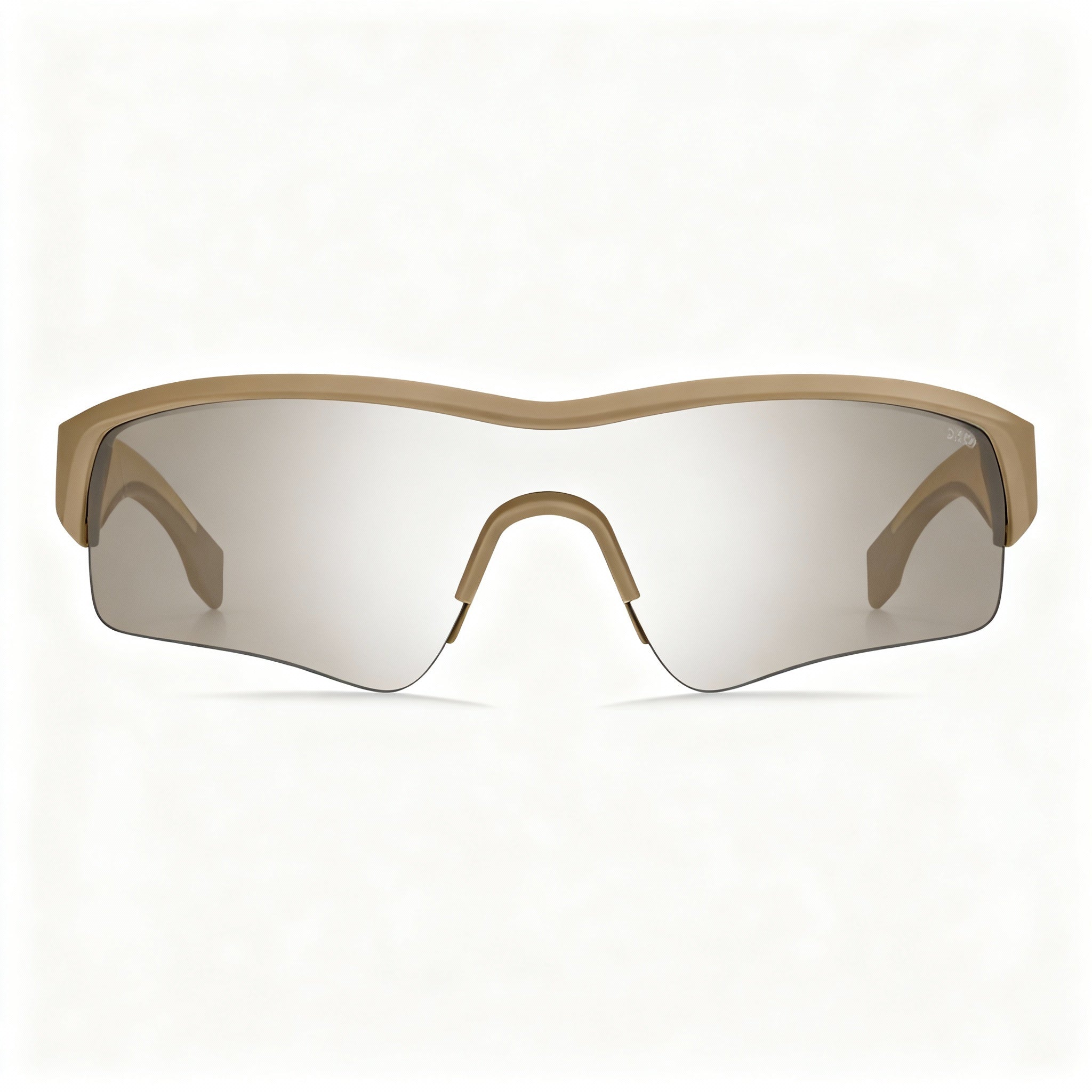 Hugo Boss BOSS 1607/S Active & Dynamic Unisex Acetate UV Non-Polarized Sunglasses, Beige/Silver, 99-1-125