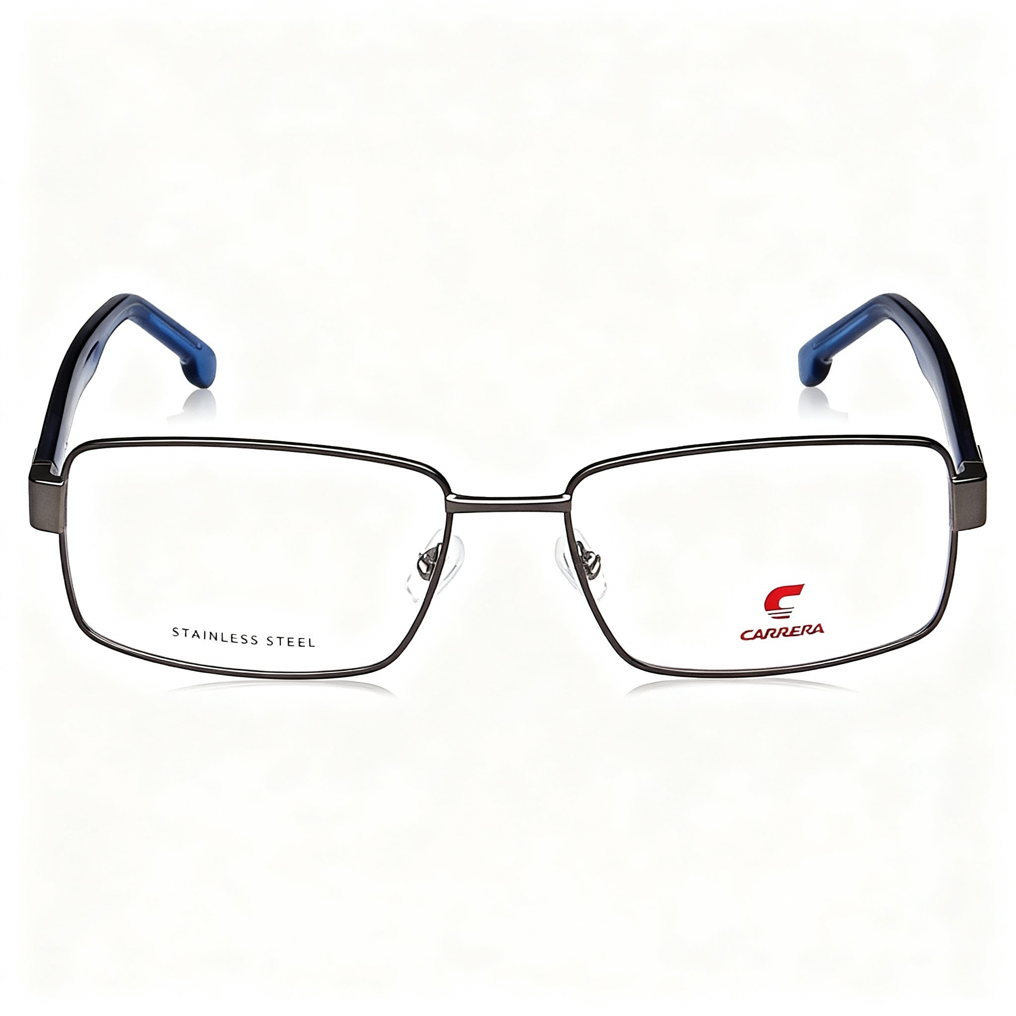 Carrera Carrera 8887 Men's Modern Alloy Steel Eyeglasses Matte Dark Ruth Clear Lens 57mm